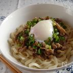 冷やし肉うどん。