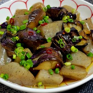 ヴェルの作ってみた!投稿(『なすとこんにゃくの甘辛煮』)