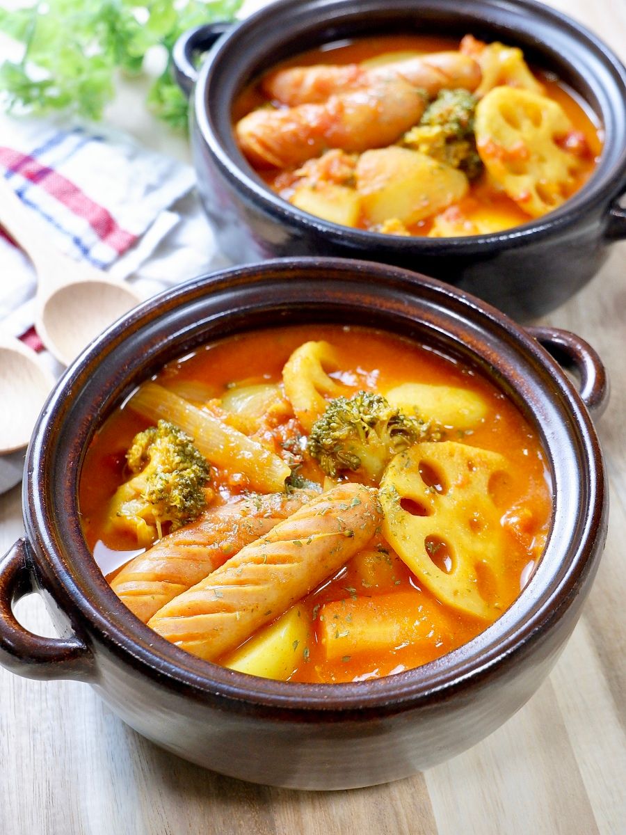 おうちで簡単 冬野菜とウインナーのスープカレー レシピサイト Nadia ナディア プロの料理家のおいしいレシピ