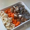 あるとうれしい♪ほっとする【鶏肉と根菜のうま煮】の下準備