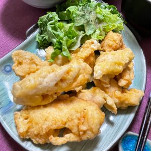 633toの作ってみた!投稿(【サクふわ鶏天】お肉ジューシー自慢の味)