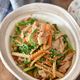 豚バラごぼうとにらのにんにく醬油炒め【作り置き】