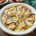 【10分でできる♡鶏肉と白菜のとろとろ煮】家族も爆食い！