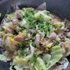1バーバミーの作ってみた!投稿(【豚肉とキャベツのにんにく塩レモン炒め】さっぱり＆ガツン！)