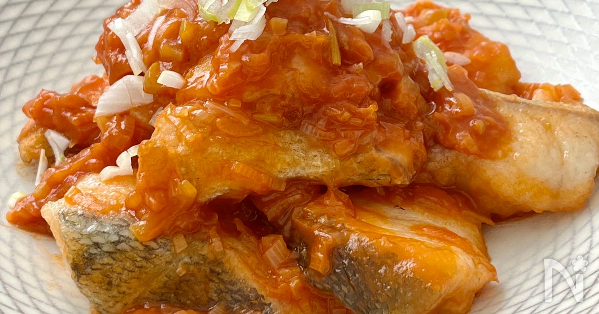 魚嫌いが絶賛する『たらのチリソース煮』ふわふわで子どもウケ♡