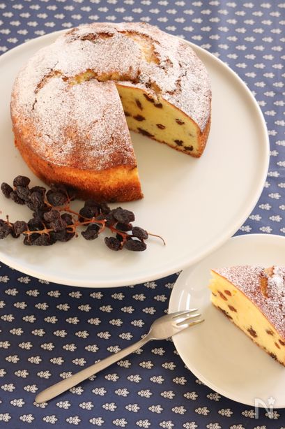 ラムレーズンのパウンドケーキ