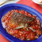 サバのトマト煮込み　【基本のトマトソース】