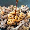 ご飯が止まらない!【豚こまとれんこんのこってり甘酢炒め】の工程2