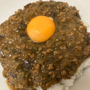 ミントミントの作ってみた!投稿(簡単コク深！なすとひき肉のキーマカレー)