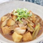 厚揚げと牛肉の麻婆風