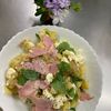 そら・ゆずの作ってみた!投稿(5分で完成！【クリームチーズと生ハムのおつまみポテトサラダ】)