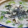 出汁が効いた「牡蠣雑炊」の工程5