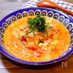 【まろやかなヘルシーレシピ!!】ささみのトマト豆乳煮