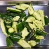 にんにく塩こうじの✨無限ぽりぽりたたききゅうり😋🥒の工程1