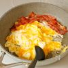 【香ばしベーコンの炒飯】安くて早くて旨くて洗い物少ないの工程2