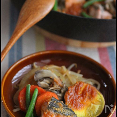 魚と野菜一気にボリュームおかず！フライパンちゃんちゃん焼き