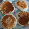 ハブラシの作ってみた!投稿(卵なしのもちもち米粉パンケーキ)