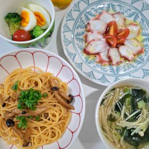 えびちゃんの作ってみた!投稿(【この味!焼肉屋さんのネギ塩わかめスープ】ほぼ5分で完成♪)