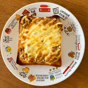 みわの作ってみた!投稿(【ひきわり納豆とチーズのトースト】やみつきトースト♪)