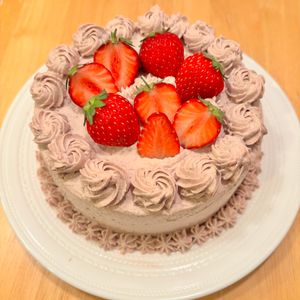 まっちゃの作ってみた!投稿(しっとりふわふわスポンジケーキ・15cm)