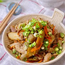 ごはんが進むあの味！『豚こま肉のきんぴら炒め』