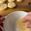 メロンパンみたいな米粉マフィンの工程20