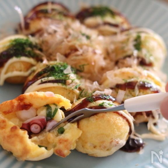 薄力粉で作る絶品たこ焼き