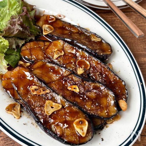 【とろうま茄子ステーキ】絶品!やみつきになる♪