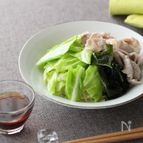 中華風ゆで豚キャベツそうめん