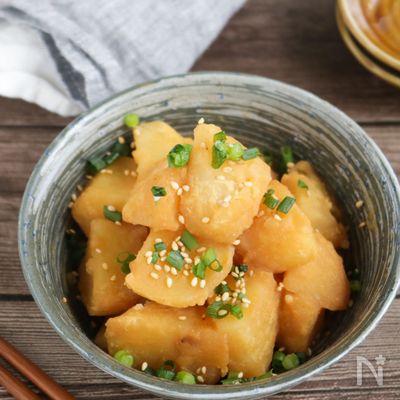 ほとんど放置の楽レシピ♪じゃがいもの味噌バター煮
