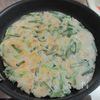 カリっ＆もっちり【豚ニラの米粉チヂミ】お弁当にも！簡単旨い☆の工程5
