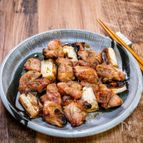 魚焼きグリルで焼く「焼き鳥のようなもの」