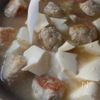 【れんこん団子とトロトロ豆腐のもやしあんかけ】の工程6