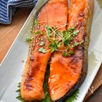 【漬けて焼くだけ】旨辛さがたまらない！鮭の韓国風焼き☆