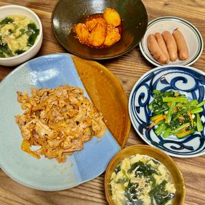 ぴいすけの作ってみた!投稿(レンジで5分！【小松菜の旨塩胡麻和え】やみつき副菜♩)
