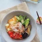 【作り置き】彩り野菜の焼き浸し