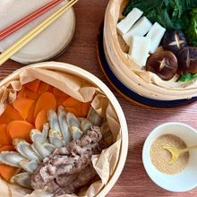 塩麹レモンだれでさっぱり♡栄養満点せいろ蒸し