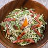 楽ラク手抜キッチン🐶🐾の作ってみた!投稿(野菜苦手な夫も大絶賛♪【水菜と新たまのシーザー】)