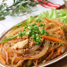 《野菜たっぷり春雨炒め》辛くないから親子で食べられる✨