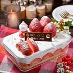 オーブン不要のクリスマスケーキ【低糖質なスコップケーキ】