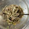 舞茸と豚しゃぶのさっぱりねぎ和え【レンジで簡単】の工程4
