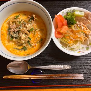 800846の作ってみた!投稿(【豆腐とニラの担々豆乳スープ】食べ応え◎簡単おかずスープ♪)