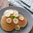 簡単バナナ米粉パンケーキ♪油・砂糖・卵・乳・小麦粉不使用