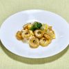 キャピタンの作ってみた!投稿(味付け醤油だけなのにウマウマ♡ちくわと長ねぎとふわとろたまご)