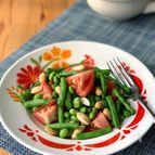 インゲンと枝豆のソムタム