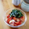 【止まらない!】トマトのわかめのナムルの工程3