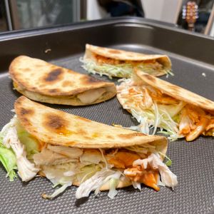 みっさキッチンの作ってみた!投稿(ささみで作る☆『オーロラソースのチキンケサディーヤ』)