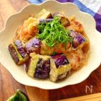 あっさり鶏ももとなすのみぞれ煮
