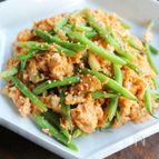 【食卓を彩る】いんげんとふんわり卵の中華炒め #ご飯に合う