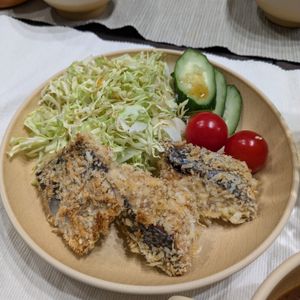 asachanchancoの作ってみた!投稿(揚げずに作る！香ばし衣で子供も完食【鮭のごまサクサク焼き】)